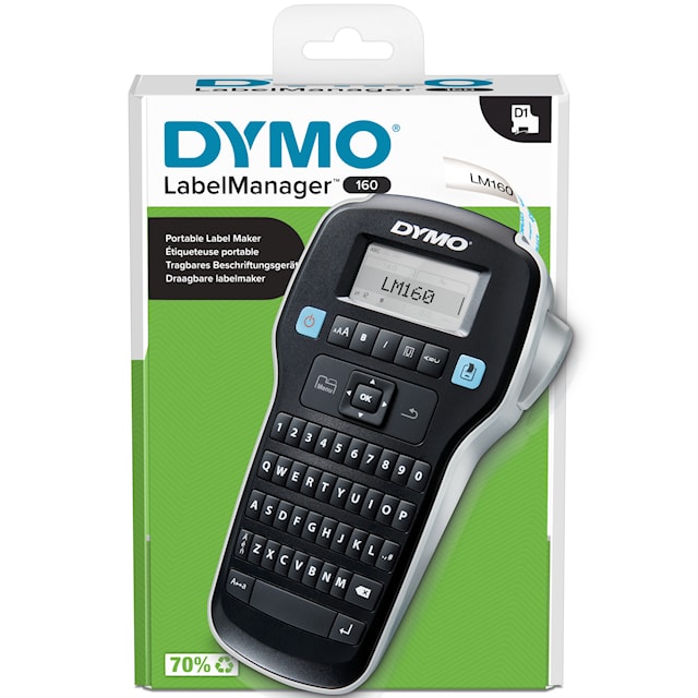 LabelManager™ 160 Musta Dymo Despec