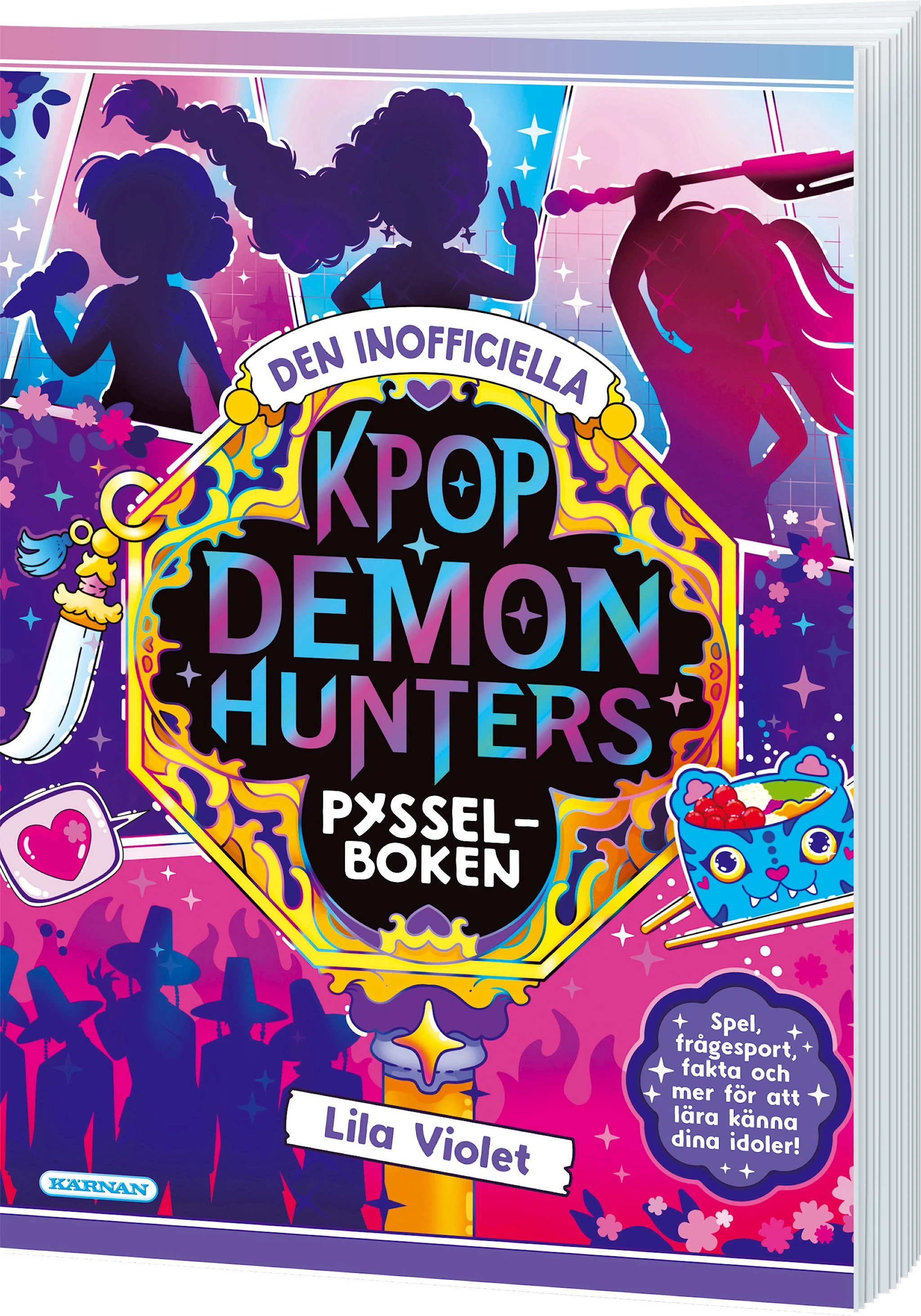 Produktbild för Pysselbok Kpop Demon Hunters