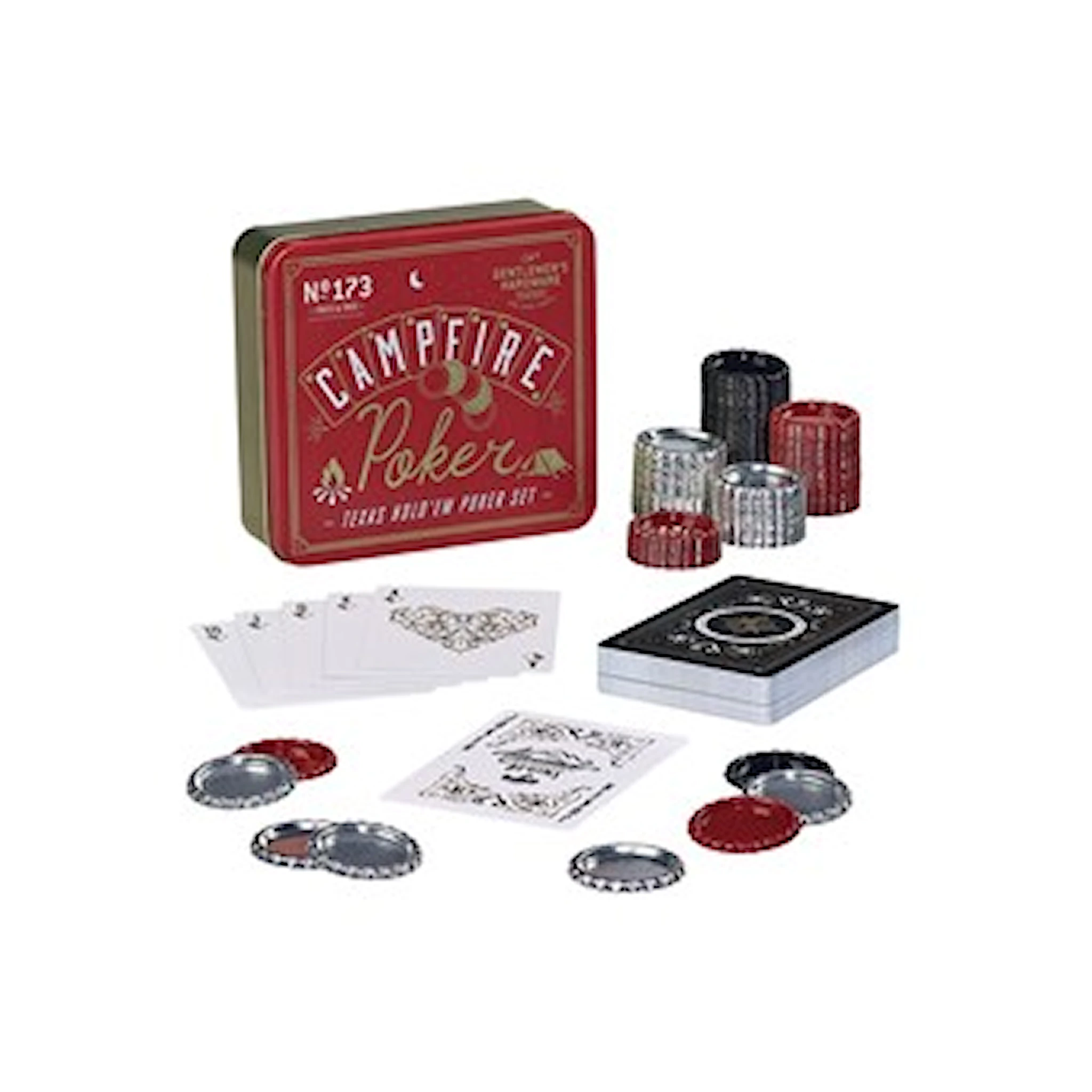 Produktbild för Poker Spel Pokerset För Vildmarken (EN)