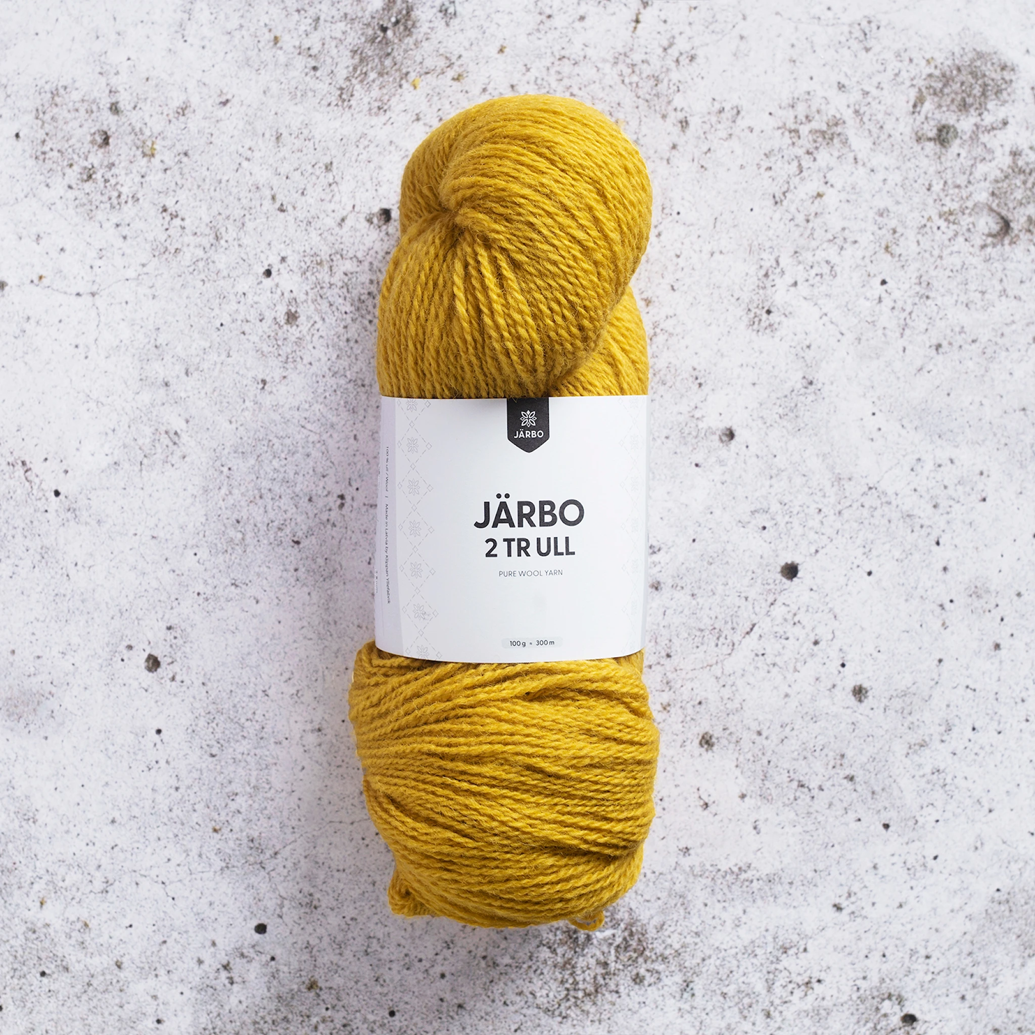 Produktbild för 2tr Ull 100 g Sunflower (74114) Järbo