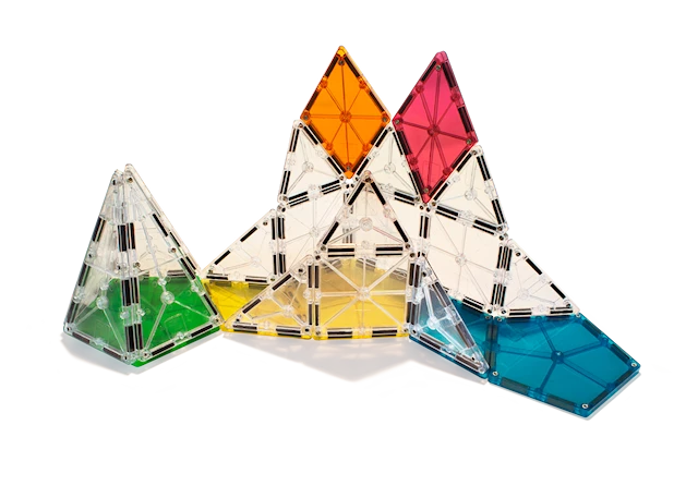 Magna-Tiles Polygons 8 Osaa Laajennussarja