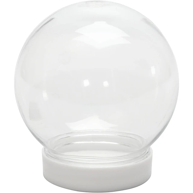 Snöglob för dekorationer (tom) 1-pack