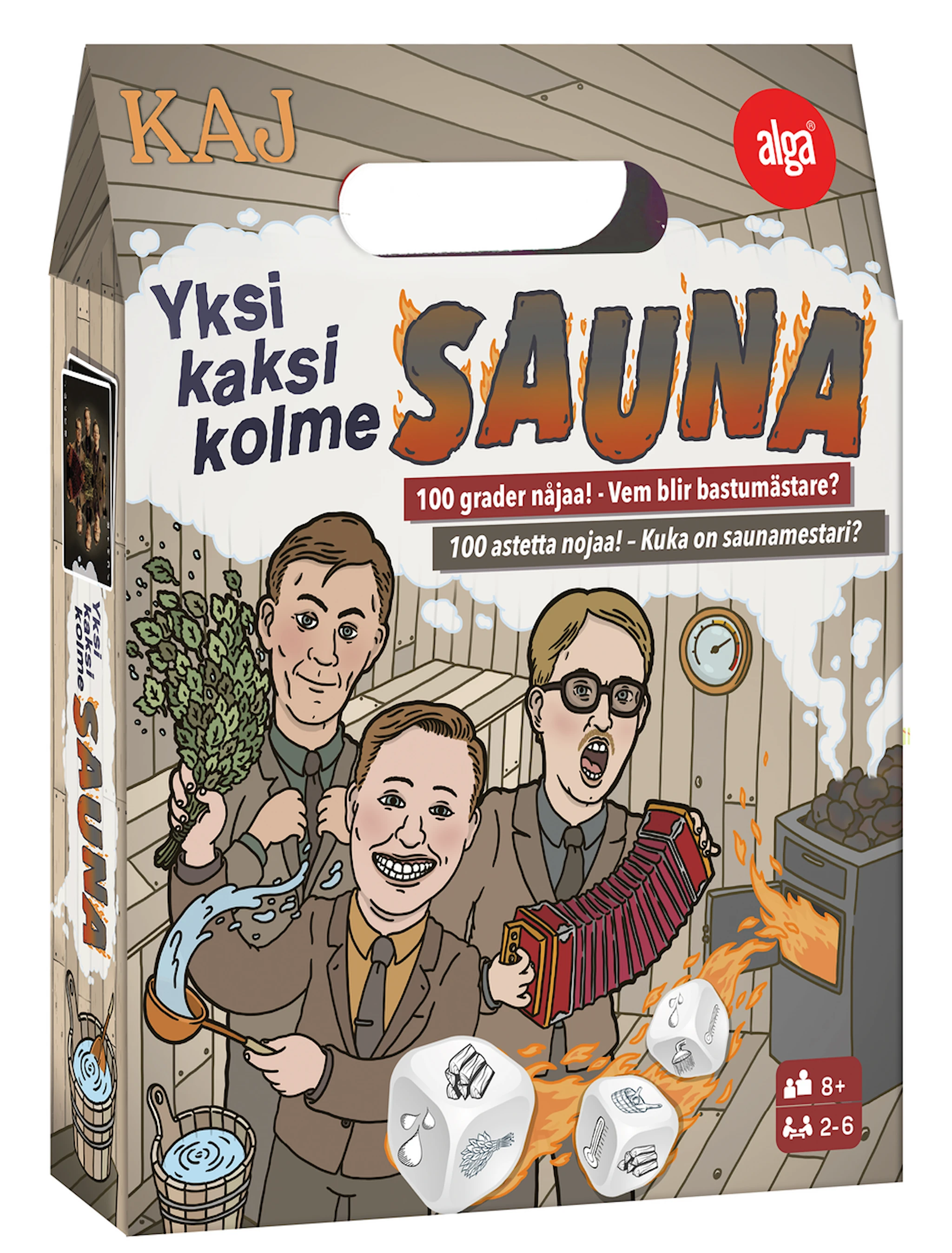 Produktbild för Kaj Sauna Festspel Alga (SE/FI)
