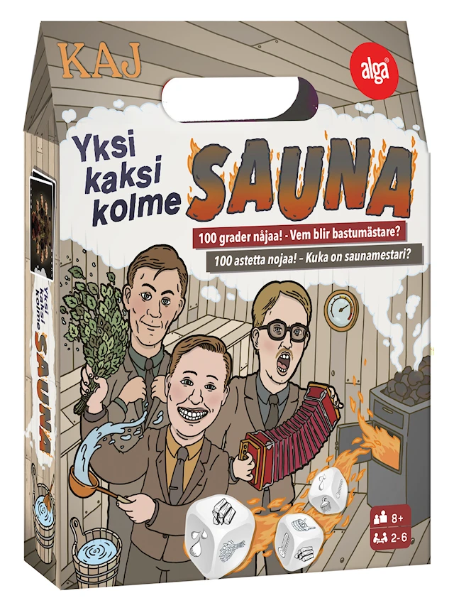 Kaj - yksi kaksi kolme Sauna Festspel, Alga (SE/FI)