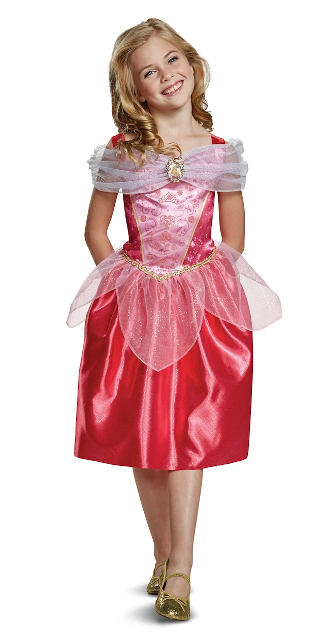 Disney Princess Prinsessa Mekko Ruusunen M (7-8) Disguise