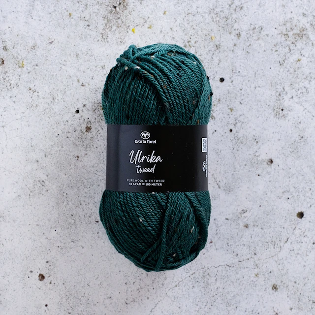 Ulrika Tweed Villasekoite 50 g Nori 002 Svarta Fåret