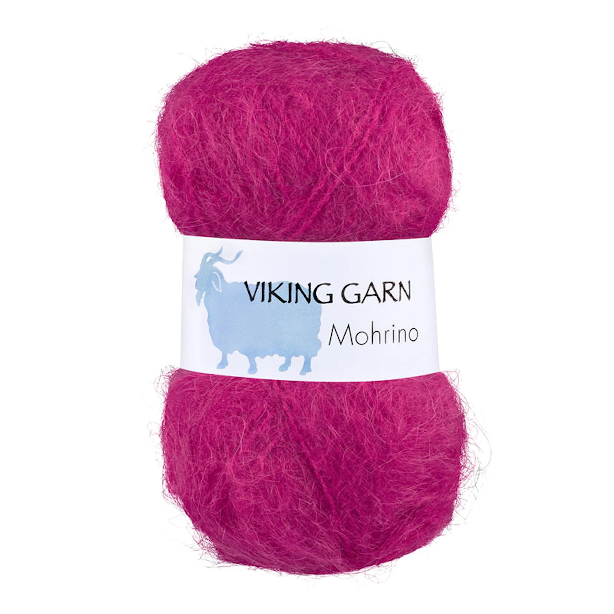 Tuotekuva ille Mohrino 50 g Raspberry Red 565 Viking Garn