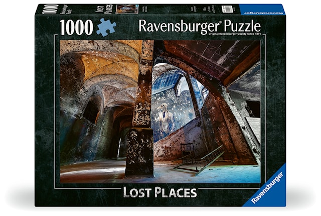 Produktbild 1 för Lost Places, Alpenhaus Graffito Beelitzer Pussel 1000 bitar, Ravensburger
