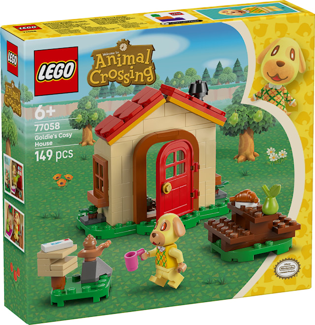 Tuotekuva 1 - Goldie kodikkaassa talossaan LEGO® Animal Crossing (77058)