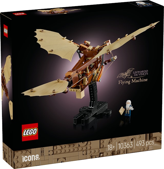 Produktbilde 1 for Leonardo da Vincis flymaskin LEGO® Icons (10363)
