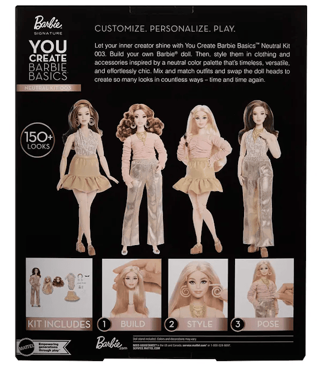 Tuotekuva 6 - You Create Mass 03 Keräilynukke Barbie