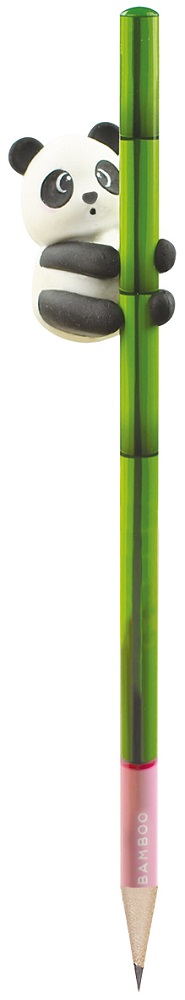 I love bamboo, Panda, pyyhekumillinen lyijykynä