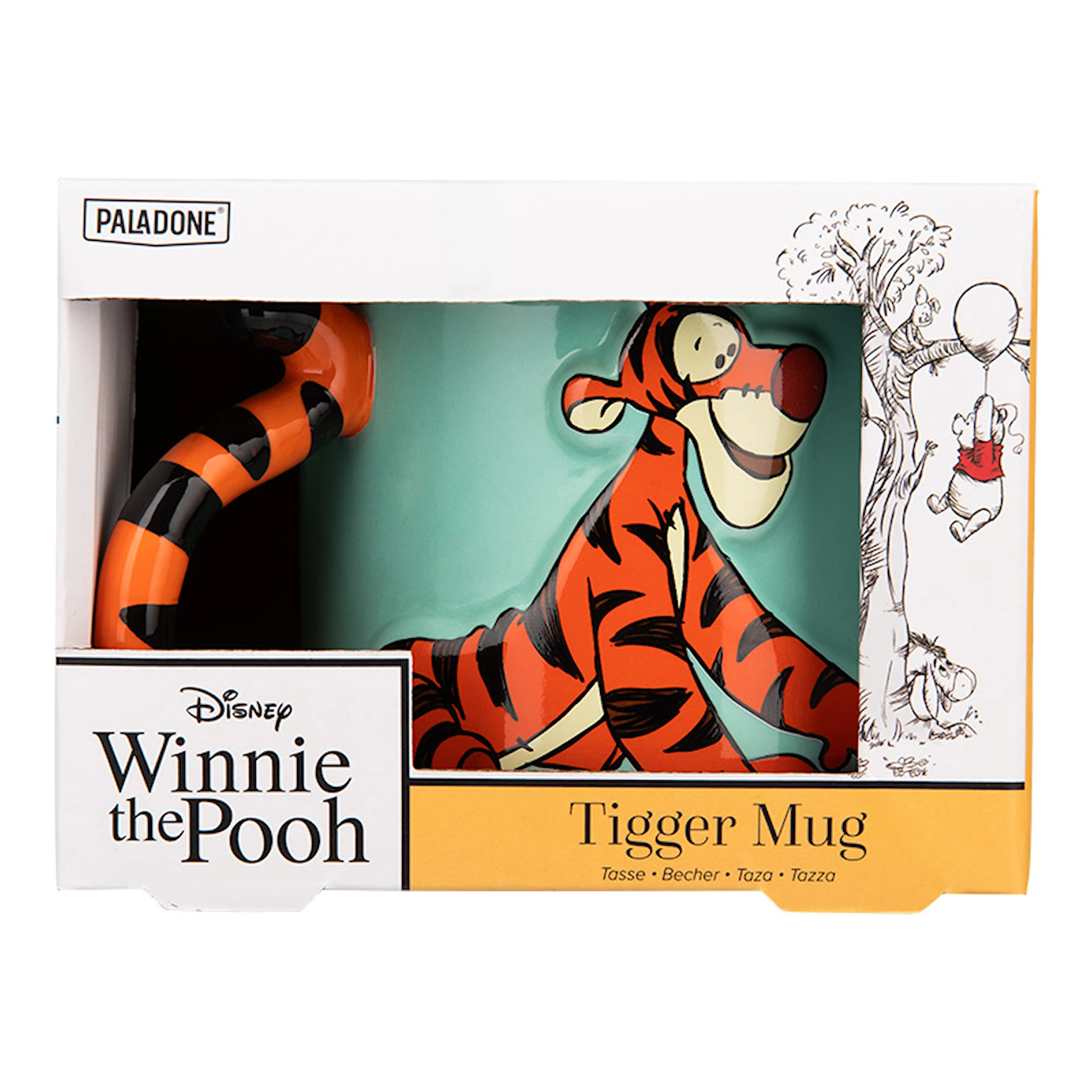 Produktbild för Tigger Formad Mugg, Paladone