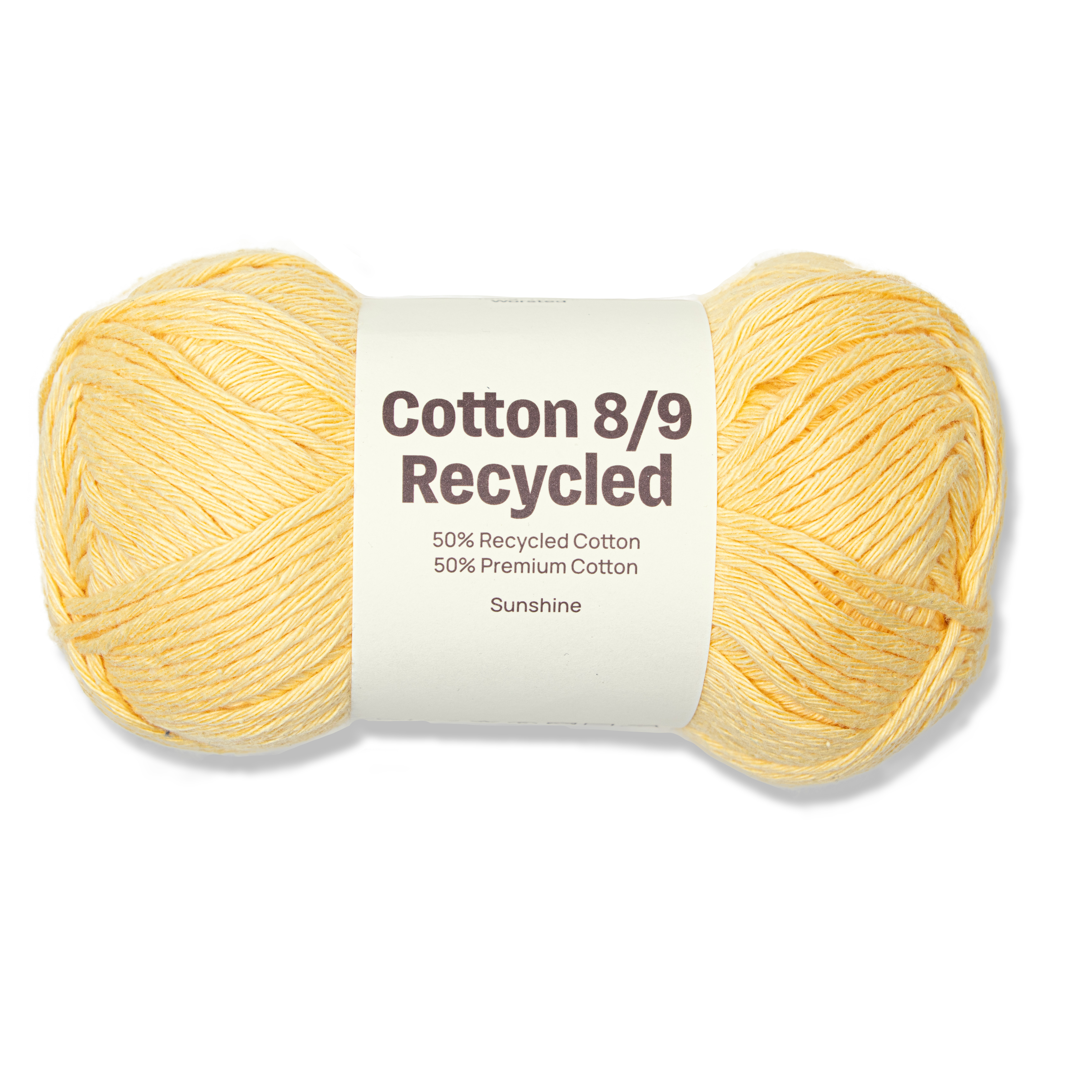 Cotton 8/9 Garn 100g Recycled Sunshine A519 Adlibris
