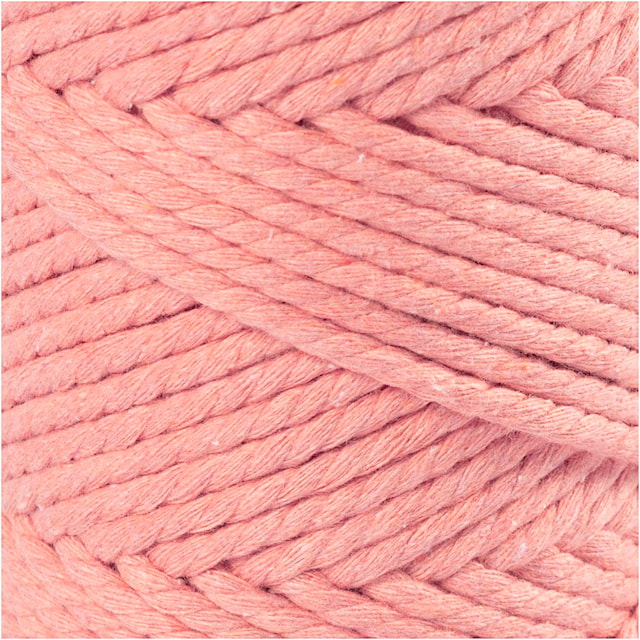 Tuotekuva 2 - Makrameenyöri, Pit. 55 M, halk. 4 mm, rosa, 330 g/ 1 rll