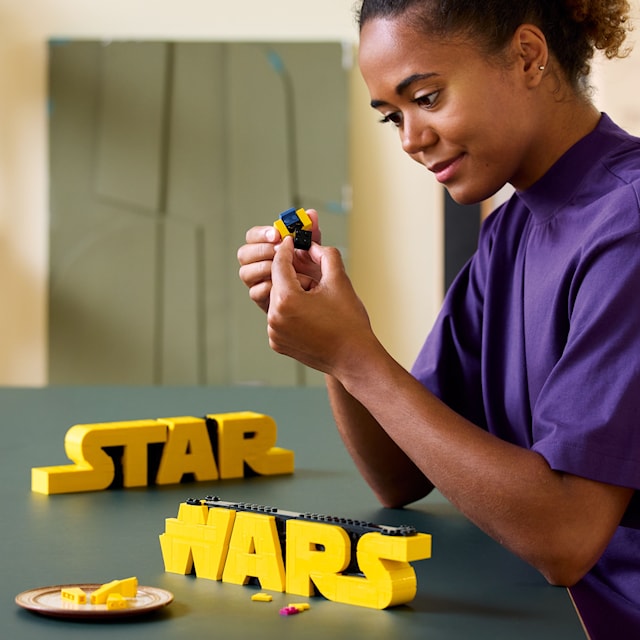 Tuotekuva 2 - Palikoista rakennettava Star Wars™ logo LEGO® Star Wars™ (75407)