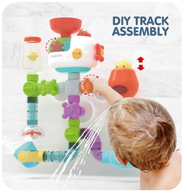 Produktbilde 2 for Tub Fun! Badelek, Flow & Fill, Ubåt, 20 deler