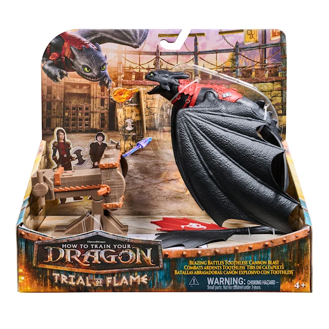 Blazing Battle Cannon Blast w/Toothless Dragons