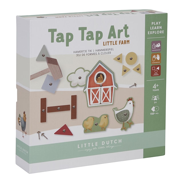 Produktbilde 1 for Little Farm Tap Tap Set FSC Little Dutch