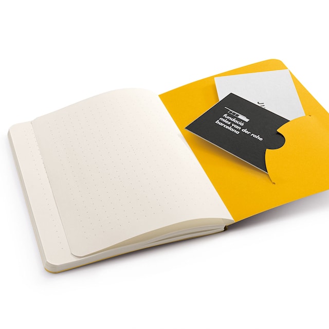 Produktbilde 2 for Bullet journal A6 Prikket Yellow 3-pack Leuchtturm1917