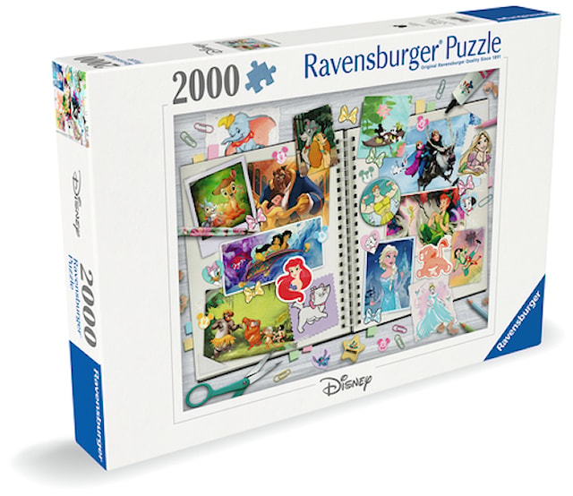 Tuotekuva 3 - Disney palapeli Scrapbook 2000 palaa, Ravensburger