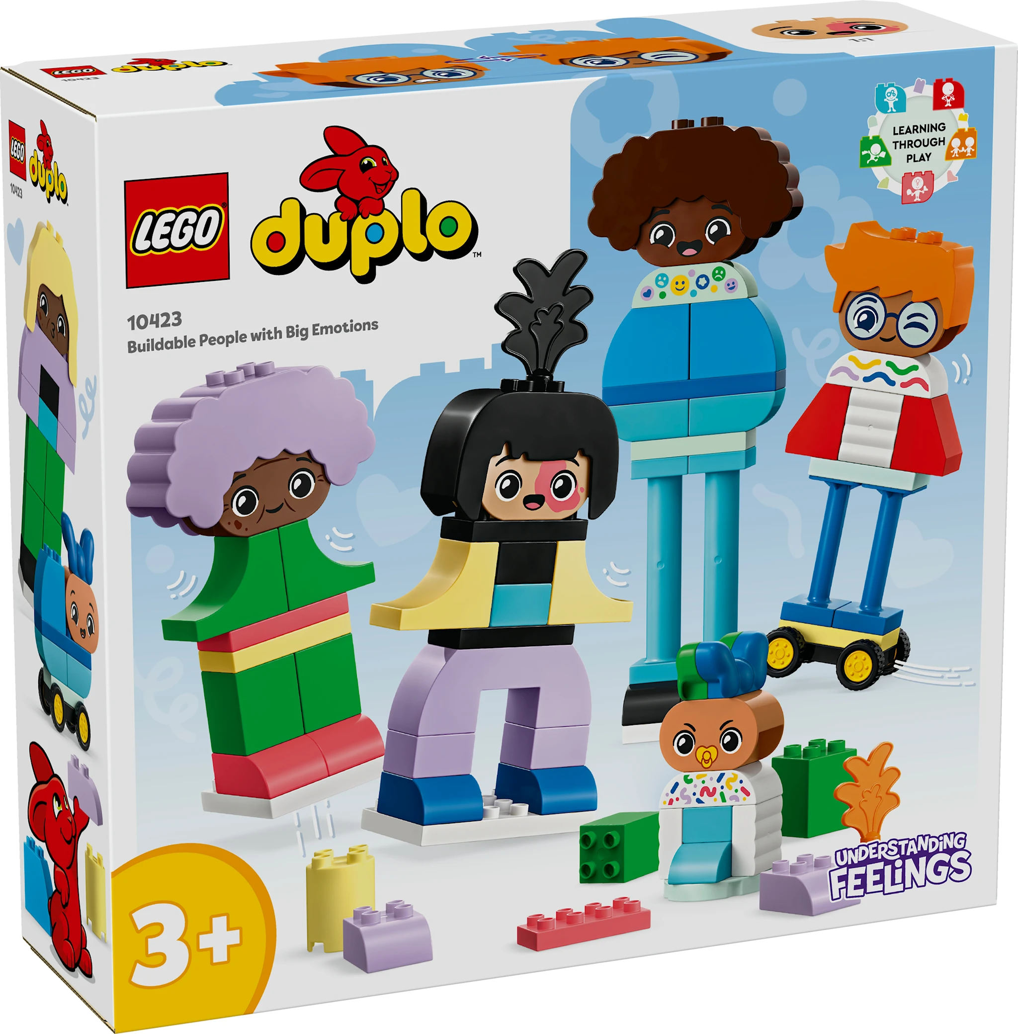 Produktbild för Byggbara människor med stora känslor LEGO® DUPLO Town (10423)