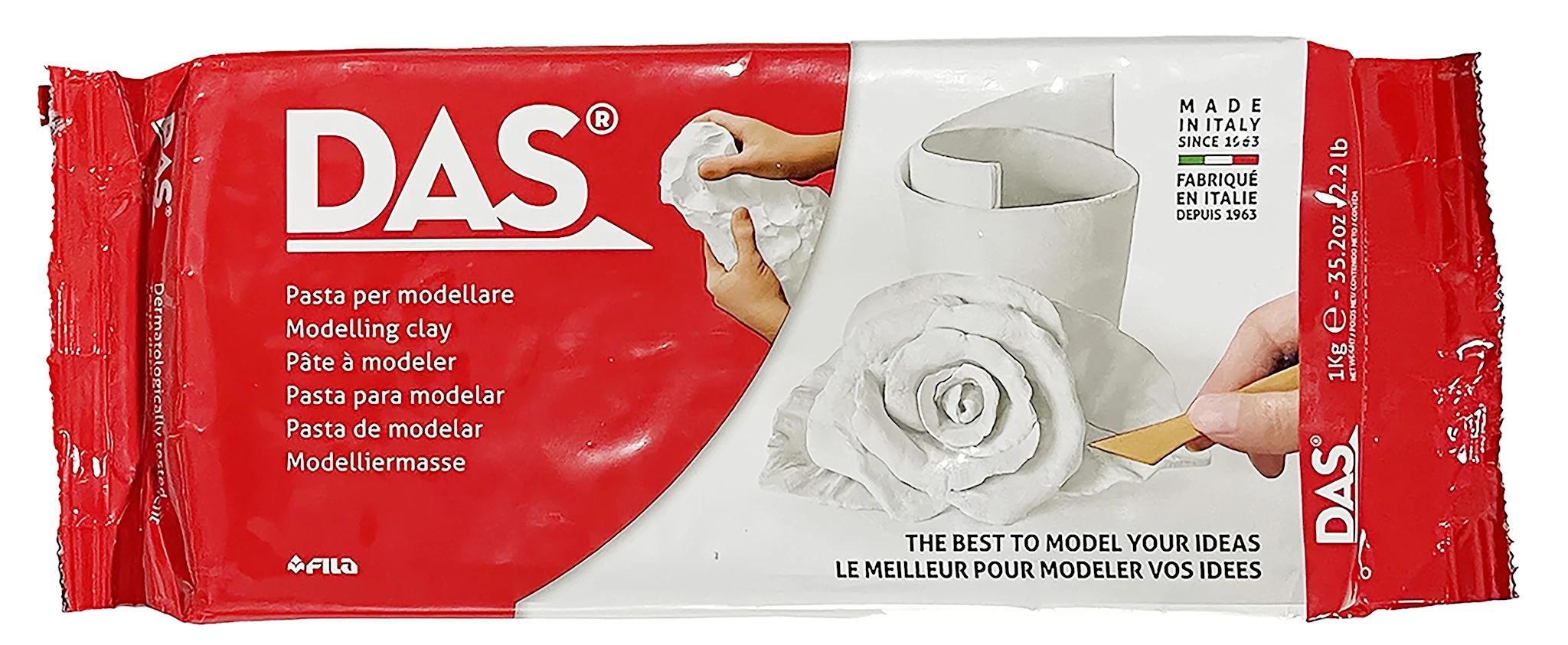 Produktbilde for Modellerleire White 1 kg