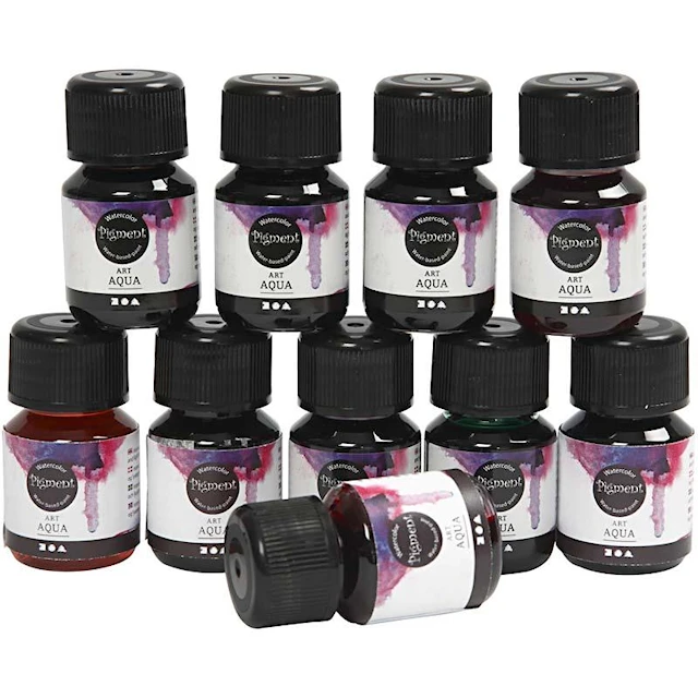 Akvarellfärg Flytande Mix 10x30ml