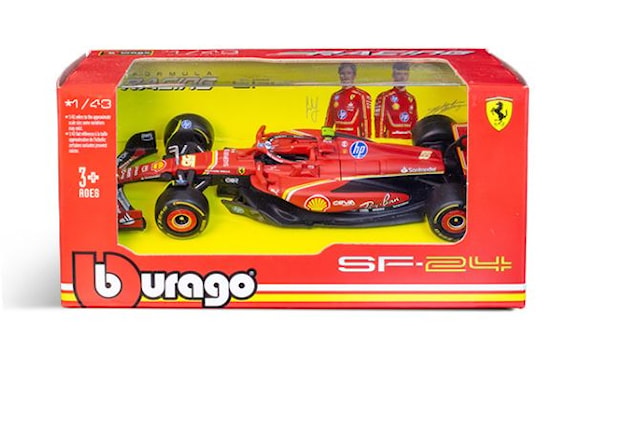 Tuotekuva 2 - Formula 1 -auto Ferrari 2024 Carlos Sainz 1:43 Bburago