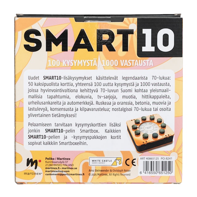 Produktbild 2 för Smart10 Frågekort 70-Talet (FI)
