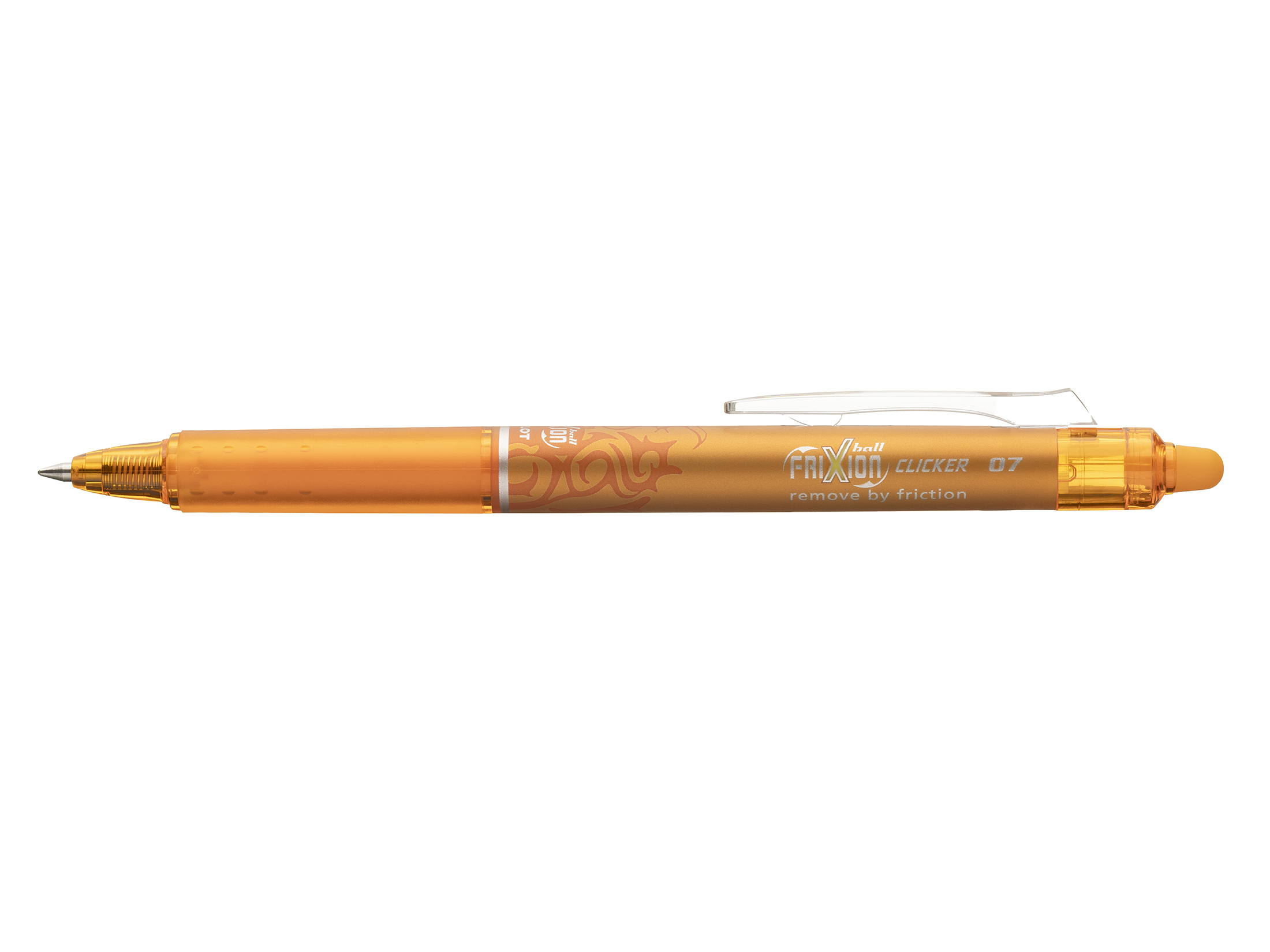 Frixion Clicker 0,7mm Aprikoosi Oranssi Pyyhittävä Pilot