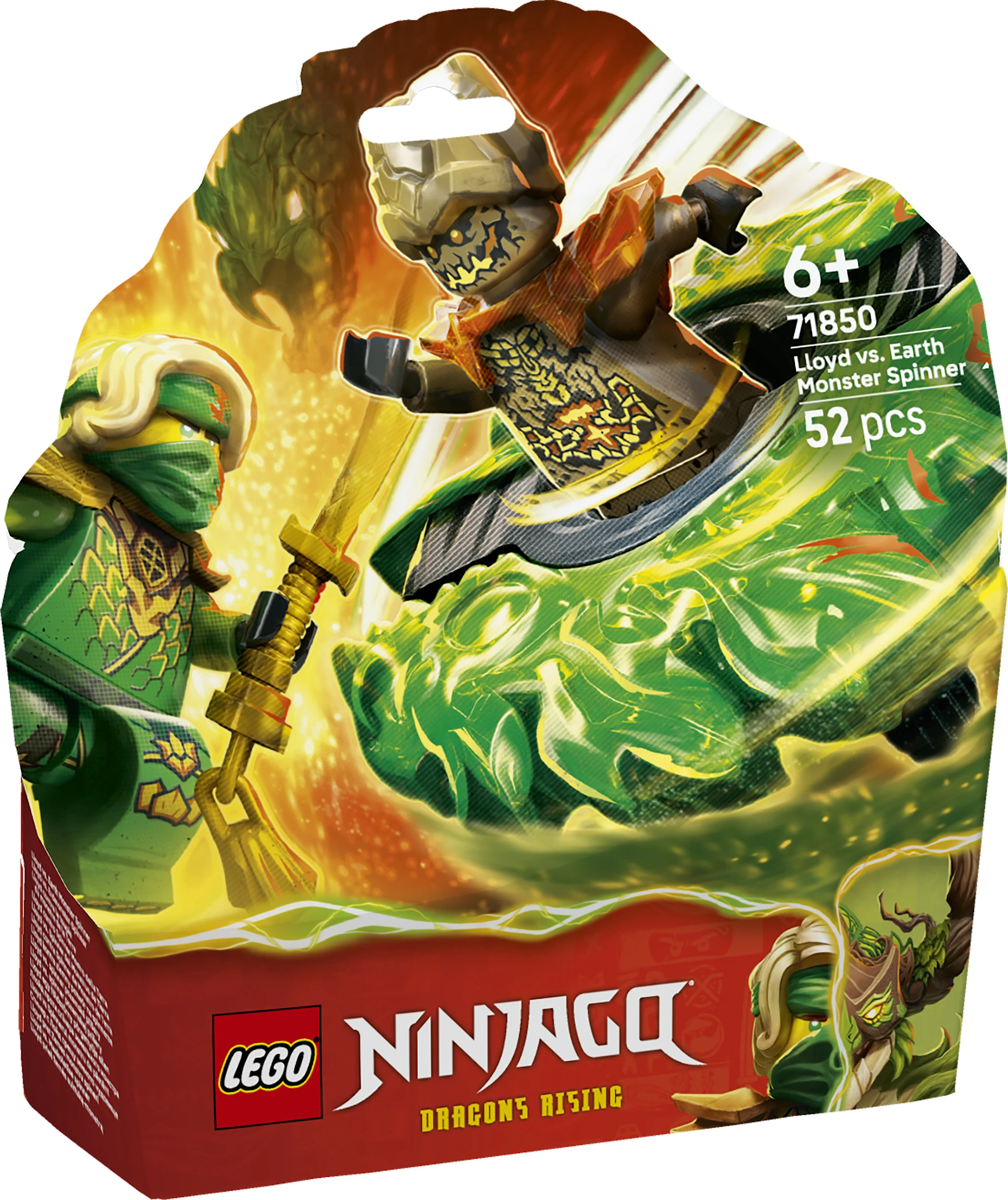 Produktbilde for Lloyd mot Jordmonster-spinner LEGO® Ninjago (71850)