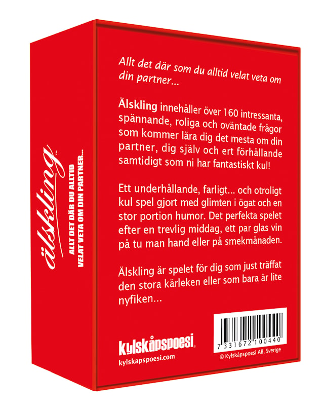 Produktbild 2 för Älskling pocket, Kylskåpspoesi (SE)