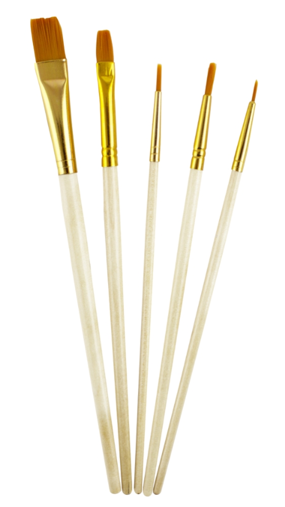 Penselset Akvarell 5-pack Sense