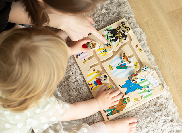 Produktbild 5 för Pippi Labyrint Pussel, Micki