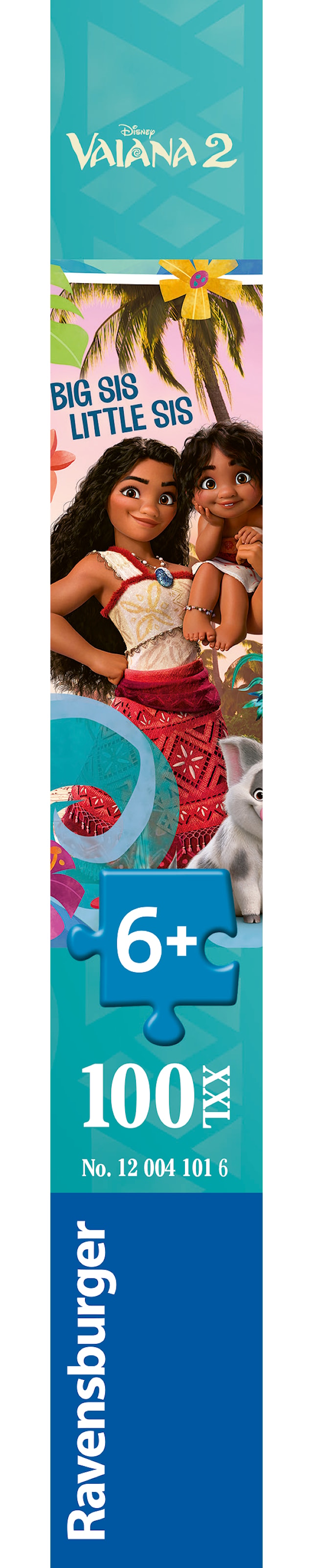 Tuotekuva 4 - Disney Vaiana 2 Palapeli 100 palaa XXL, Ravensburger
