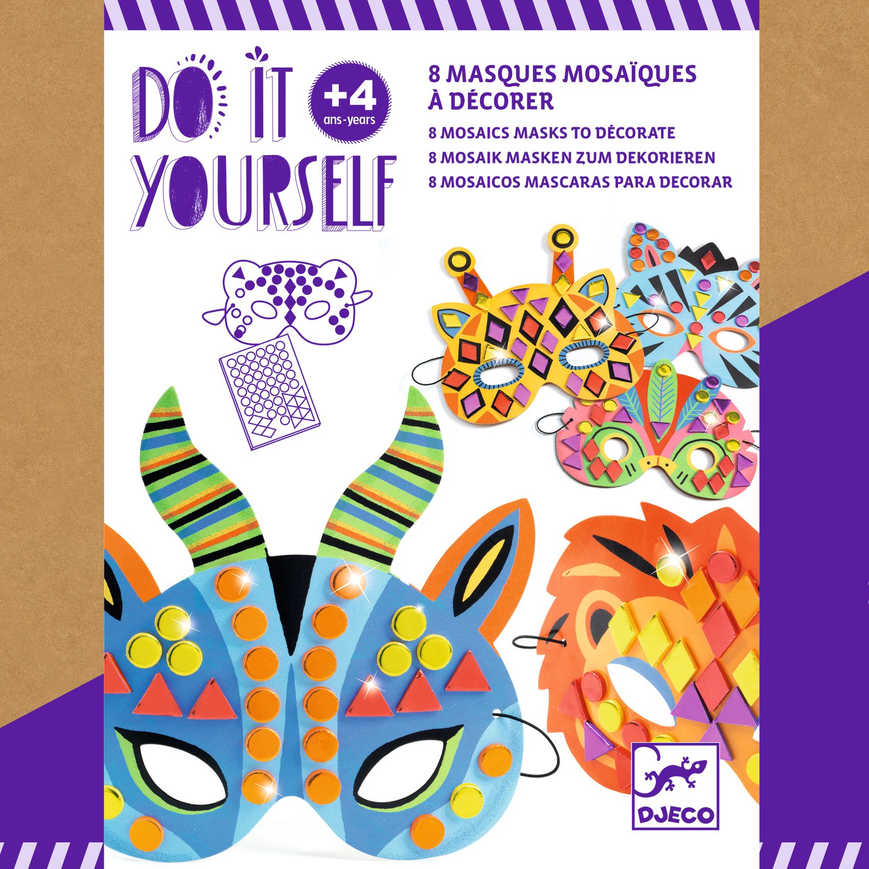 Do It Yourself - Djungelmasker, Djeco