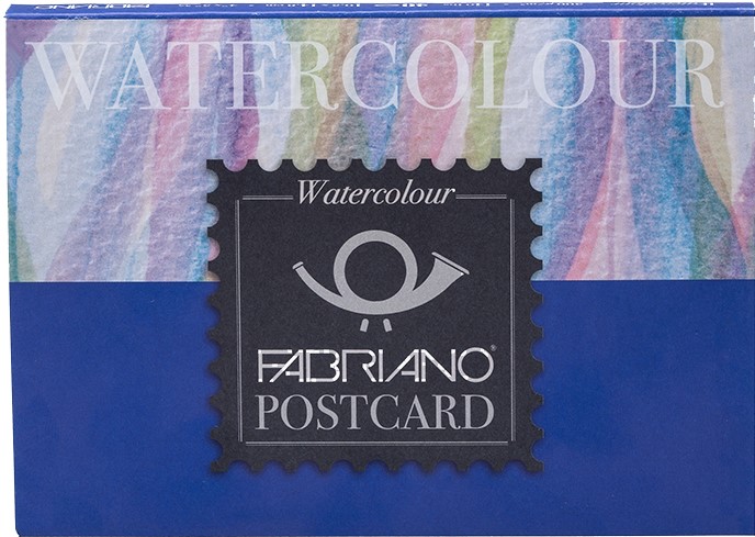 Akvarellblock Vykort 10,5 x 14,8 cm 20 ark 300g Fabriano