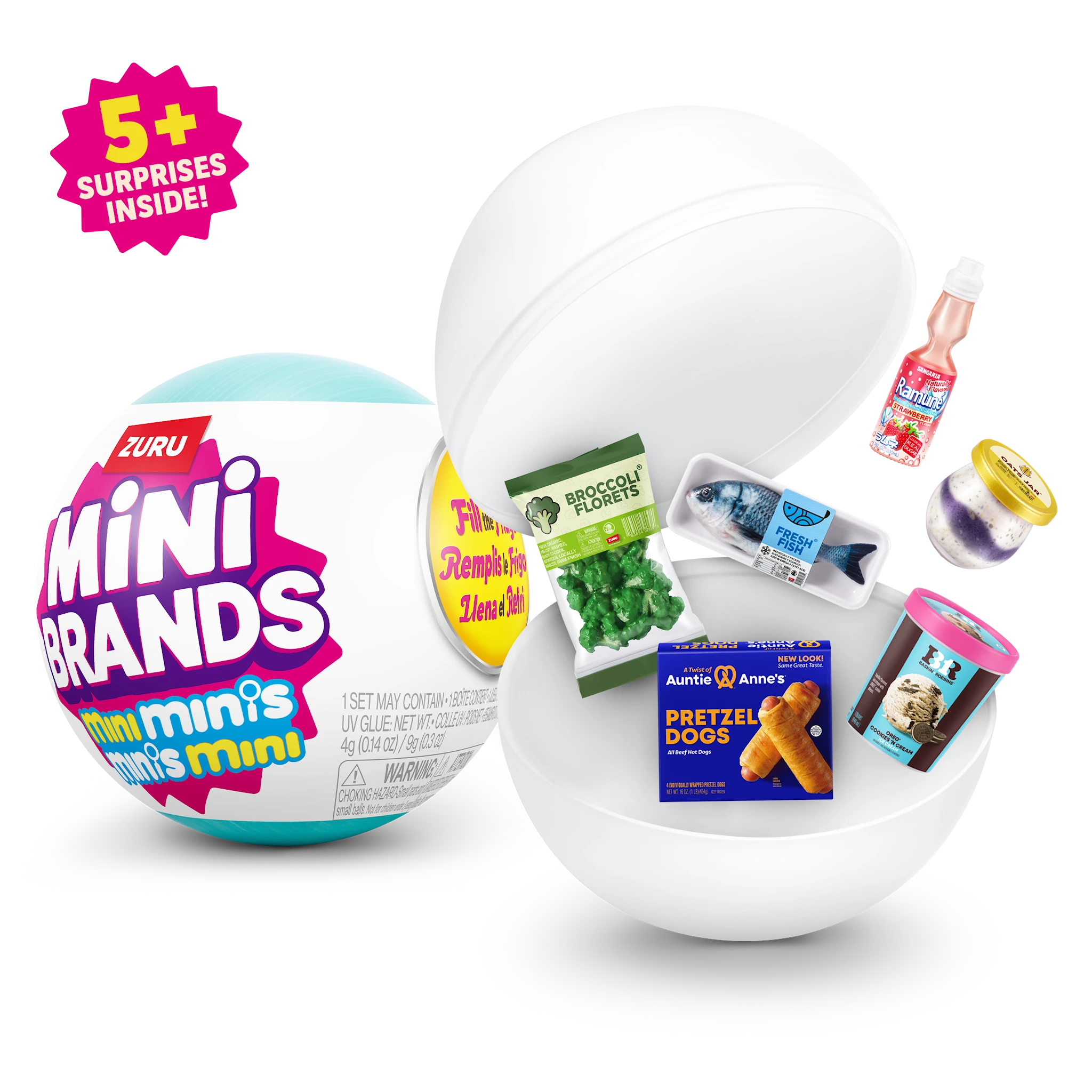 Produktbild för Fill The Fridge Matvaror Mini Brands
