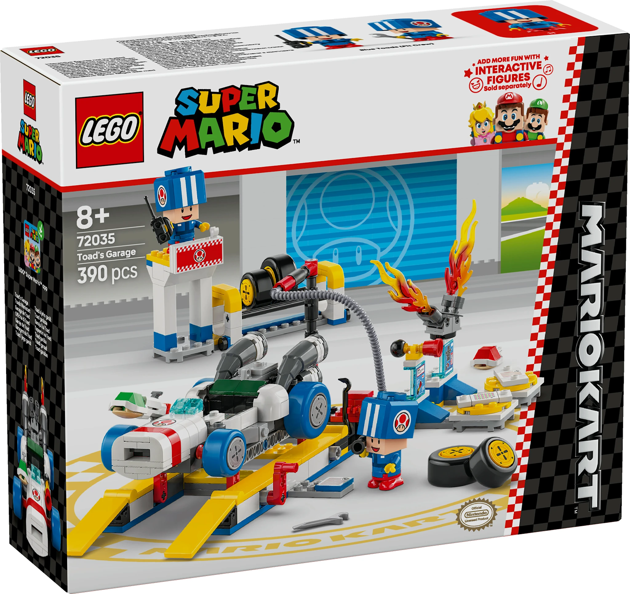 Tuotekuva ille Mario Kart™ – Toadin talli LEGO® Super Mario (72035)