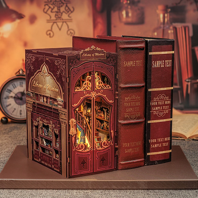 Tuotekuva 3 - Book Nook: Library of Wisdom, CuteBee