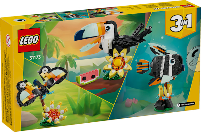 Produktbilde 4 for Ville dyr: Tropisk tukan LEGO® Creator (31173)
