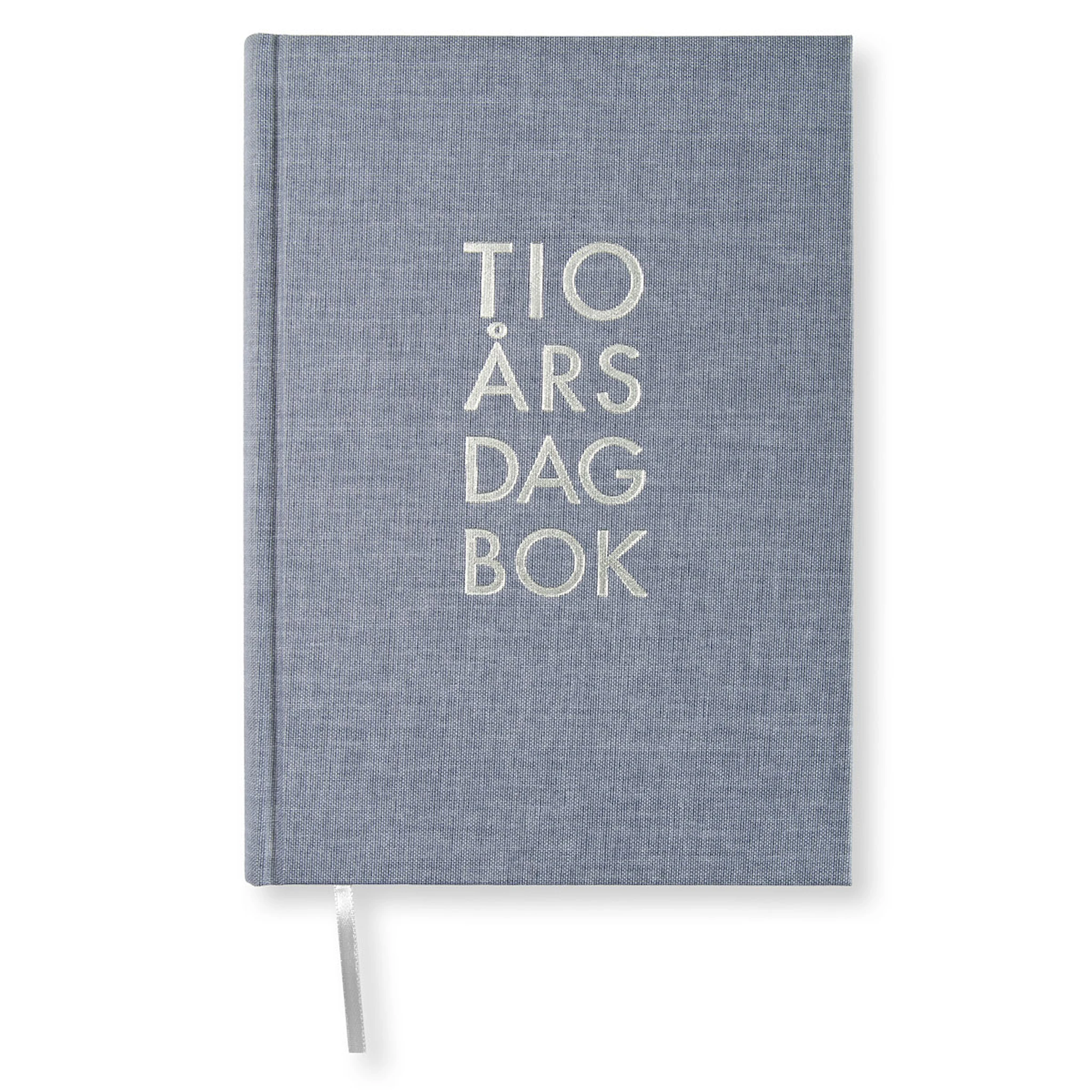 Produktbild för 10-Års Dagbok A5 Denim Paperstyle
