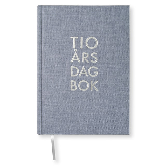 Produktbild 1 för 10-Års Dagbok A5 Denim Paperstyle