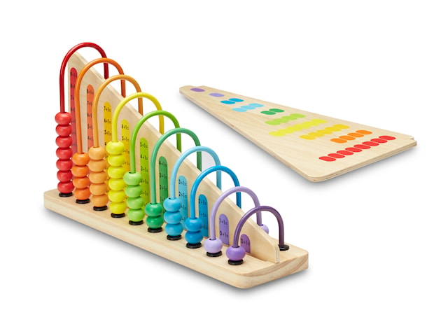 Tuotekuva 2 - Melissa & Doug Helmitaulu Plus & Miinus