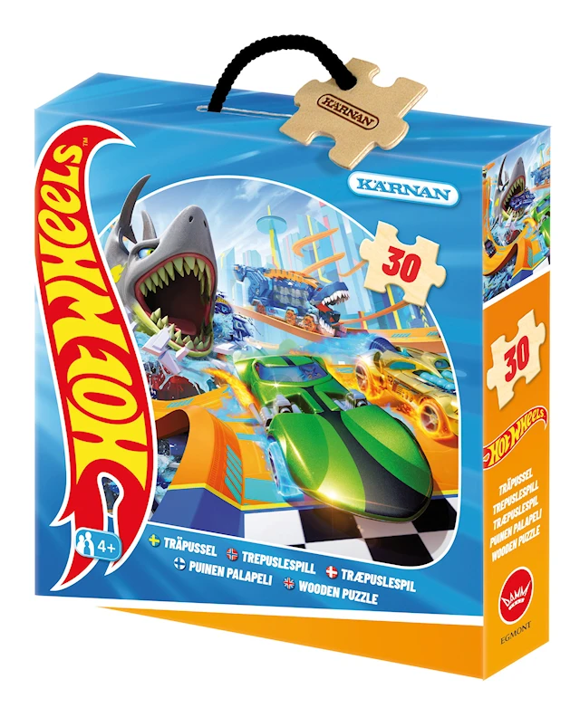 Puupalapeli Hot Wheels 30 palaa, Kärnan
