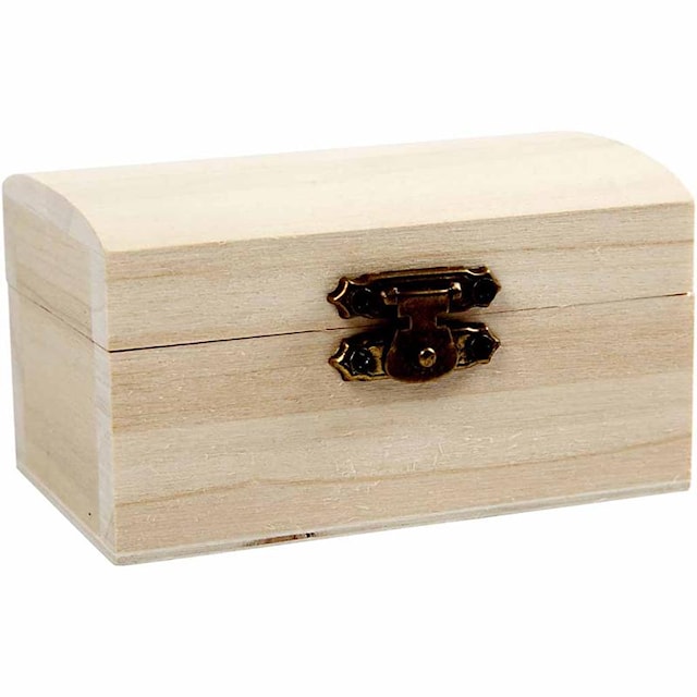 Tuotekuva 4 - Aarrearkku, S: 4,9 cm, Pit. 9 cm, Lev: 5,2 cm, 10 kpl/ 1 pkt