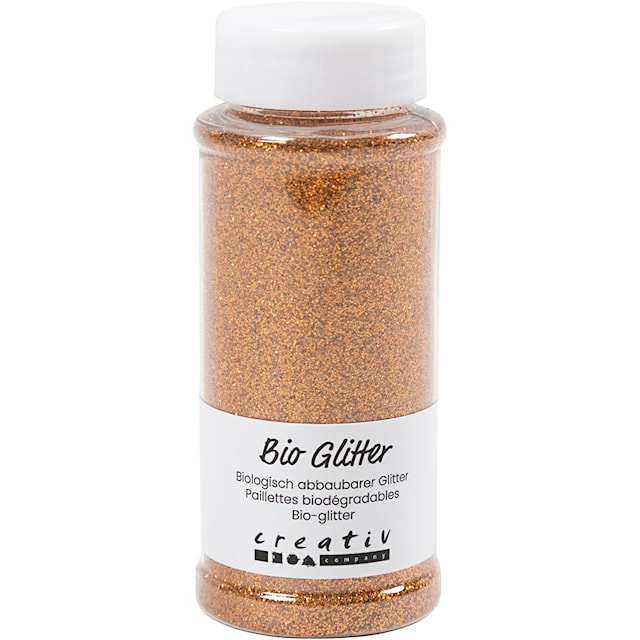 Produktbild 1 för Bio-glitter Koppar 140 ml/ 1 burk