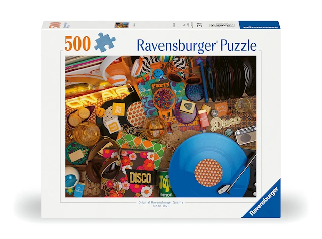 Pussel Vinyl Is Back 500 bitar, Ravensburger