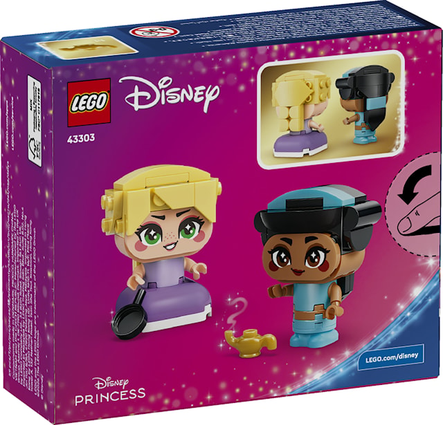 Tuotekuva 4 - Jasmine ja Tähkäpää minikokoisessa LEGO Disney Princess (43303)